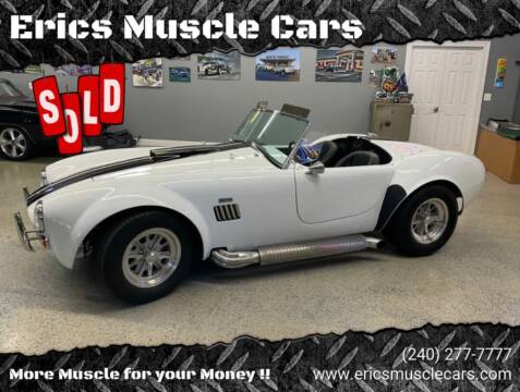 1967 Shelby Cobra for sale at Eric's Muscle Cars in Clarksburg MD