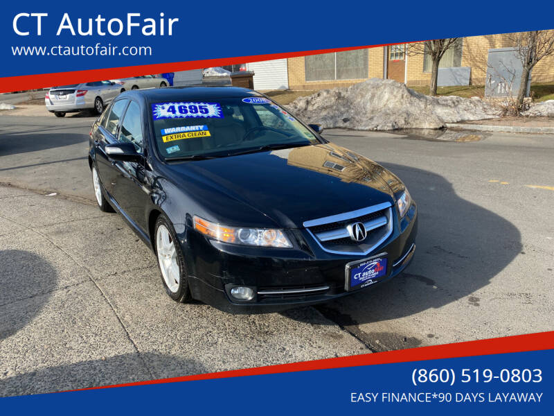 2008 Acura TL for sale at CT AutoFair in West Hartford CT