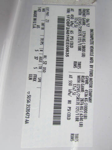 2017 Ford F-250 Super Duty XL