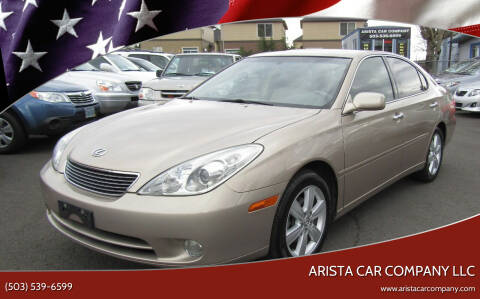 2005 Lexus ES 330 for sale at ARISTA CAR COMPANY LLC in Portland OR