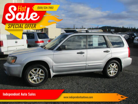 2004 Subaru Forester for sale at Independent Auto Sales in Spokane Valley WA