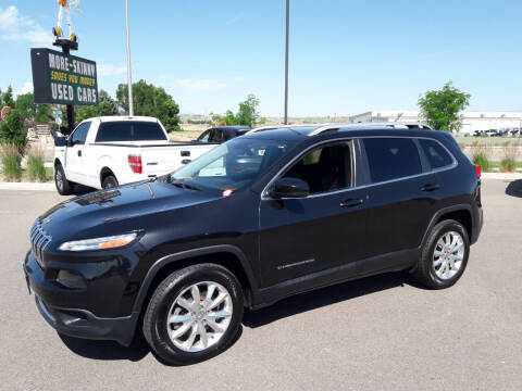 2015 Jeep Cherokee for sale at More-Skinny Used Cars in Pueblo CO