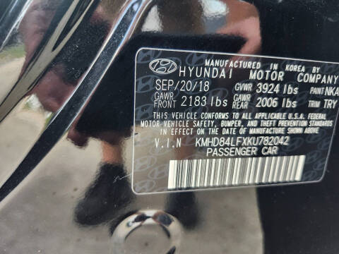 2019 Hyundai Elantra SEL