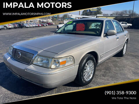 2009 Mercury Grand Marquis for sale at IMPALA MOTORS in Memphis TN