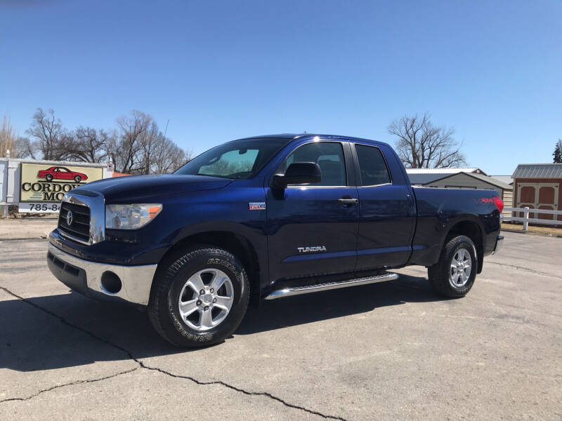 2008 Toyota Tundra for sale at Cordova Motors in Lawrence KS