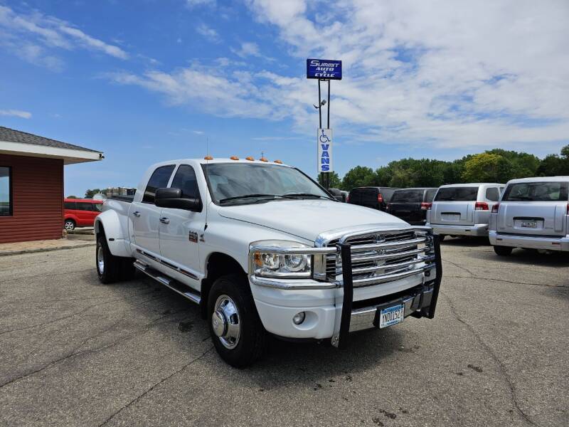 2008 Dodge Ram 3500 for sale at Summit Auto & Cycle in Zumbrota MN