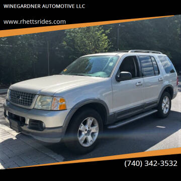 2003 Ford Explorer for sale at WINEGARDNER AUTOMOTIVE LLC in New Lexington OH