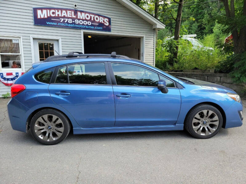 2015 Subaru Impreza for sale at MICHAEL MOTORS in Farmington ME