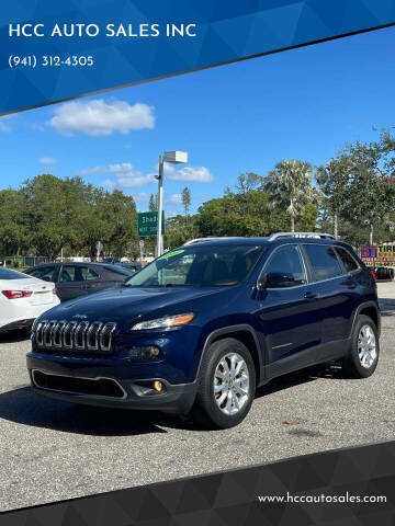 2016 Jeep Cherokee for sale at HCC AUTO SALES INC in Sarasota FL