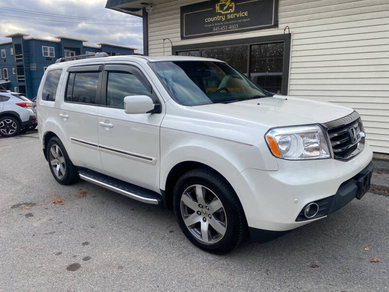 Used 2014 Honda Pilot Touring with VIN 5FNYF4H90EB015067 for sale in Florida, NY