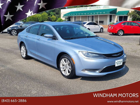 2015 Chrysler 200 for sale at Windham Motors in Florence SC