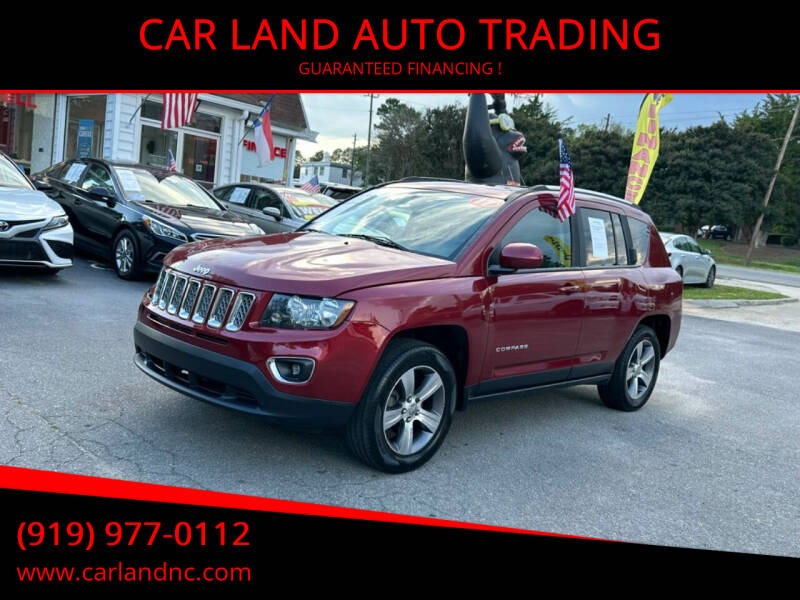 2017 Jeep Compass for sale at CAR LAND  AUTO TRADING in Raleigh NC