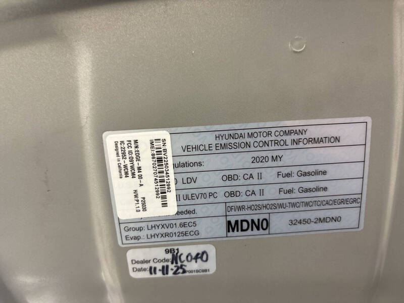 2020 Hyundai Sonata SEL Plus