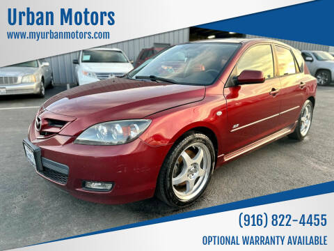 2008 Mazda MAZDA3 for sale at Urban Motors in Sacramento CA