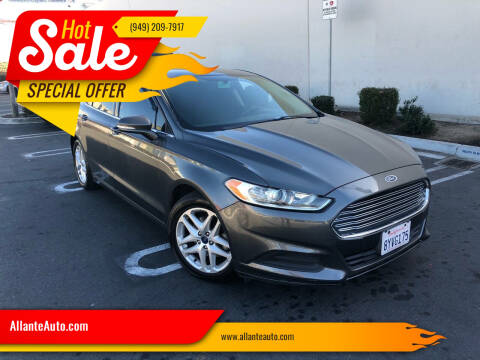 2016 Ford Fusion for sale at AllanteAuto.com in Santa Ana CA