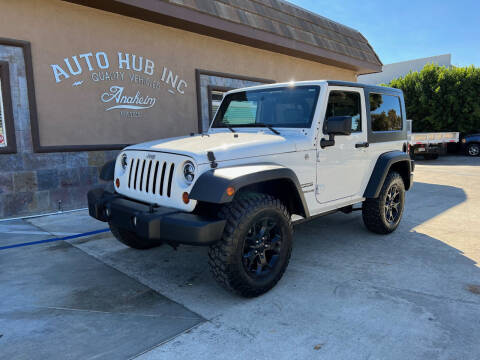 2010 Jeep Wrangler for sale at Auto Hub, Inc. in Anaheim CA