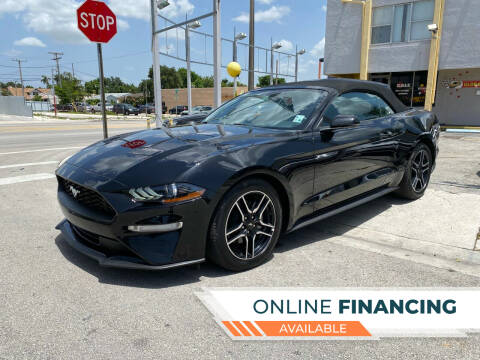 2020 Ford Mustang for sale at Global Auto Sales USA in Miami FL