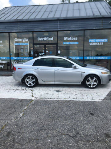 2006 Acura TL for sale at Georgia Certified Motors in Stockbridge GA