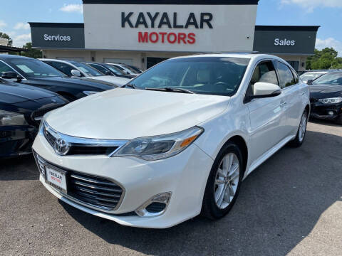 2013 Toyota Avalon for sale at KAYALAR MOTORS in Houston TX