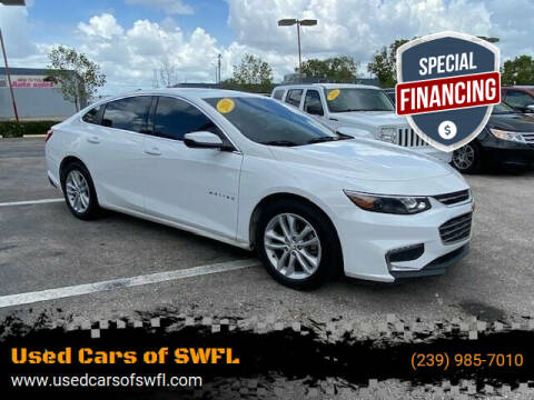 2018 Chevrolet Malibu for sale at Used Cars of SWFL in Fort Myers FL