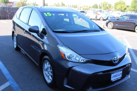 2015 Toyota Prius v for sale at Choice Auto & Truck in Sacramento CA