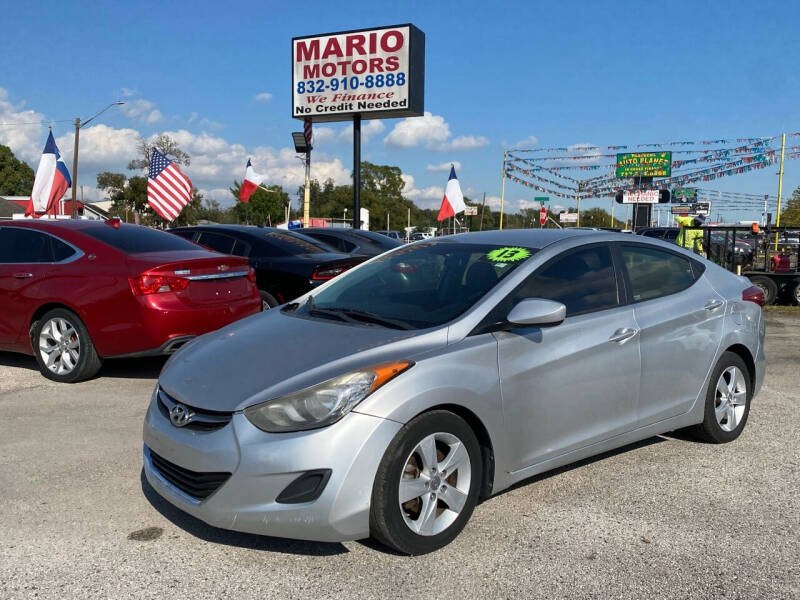 2013 Hyundai Elantra for sale at Mario Motors in South Houston TX