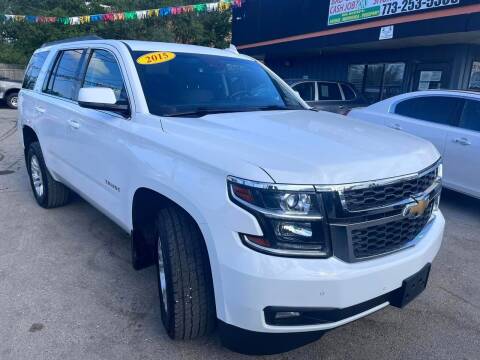 2015 Chevrolet Tahoe for sale at Zor Ros Motors Inc. in Melrose Park IL