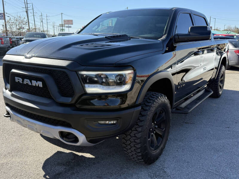 Used 2020 RAM Ram 1500 Pickup Rebel with VIN 1C6SRFLT2LN107119 for sale in Garland, TX