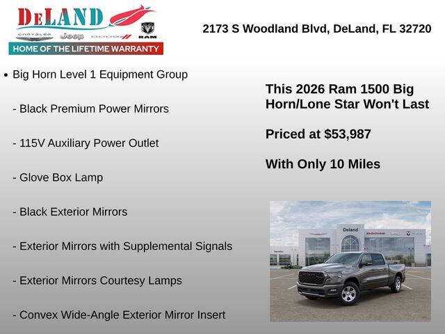 2026 RAM 1500