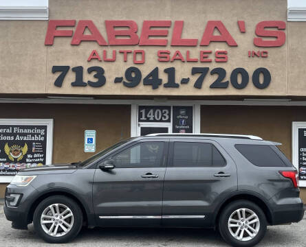 2016 Ford Explorer for sale at Fabela's Auto Sales Inc. in South Houston TX