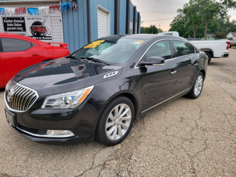 2015 Buick LaCrosse for sale at CENTER AVENUE AUTO SALES in Brodhead WI