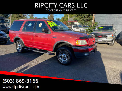2000 Ford Expedition for sale at RIPCITY CARS LLC in Portland OR