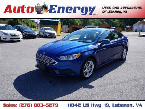 2018 Ford Fusion for sale at Auto Energy in Lebanon VA