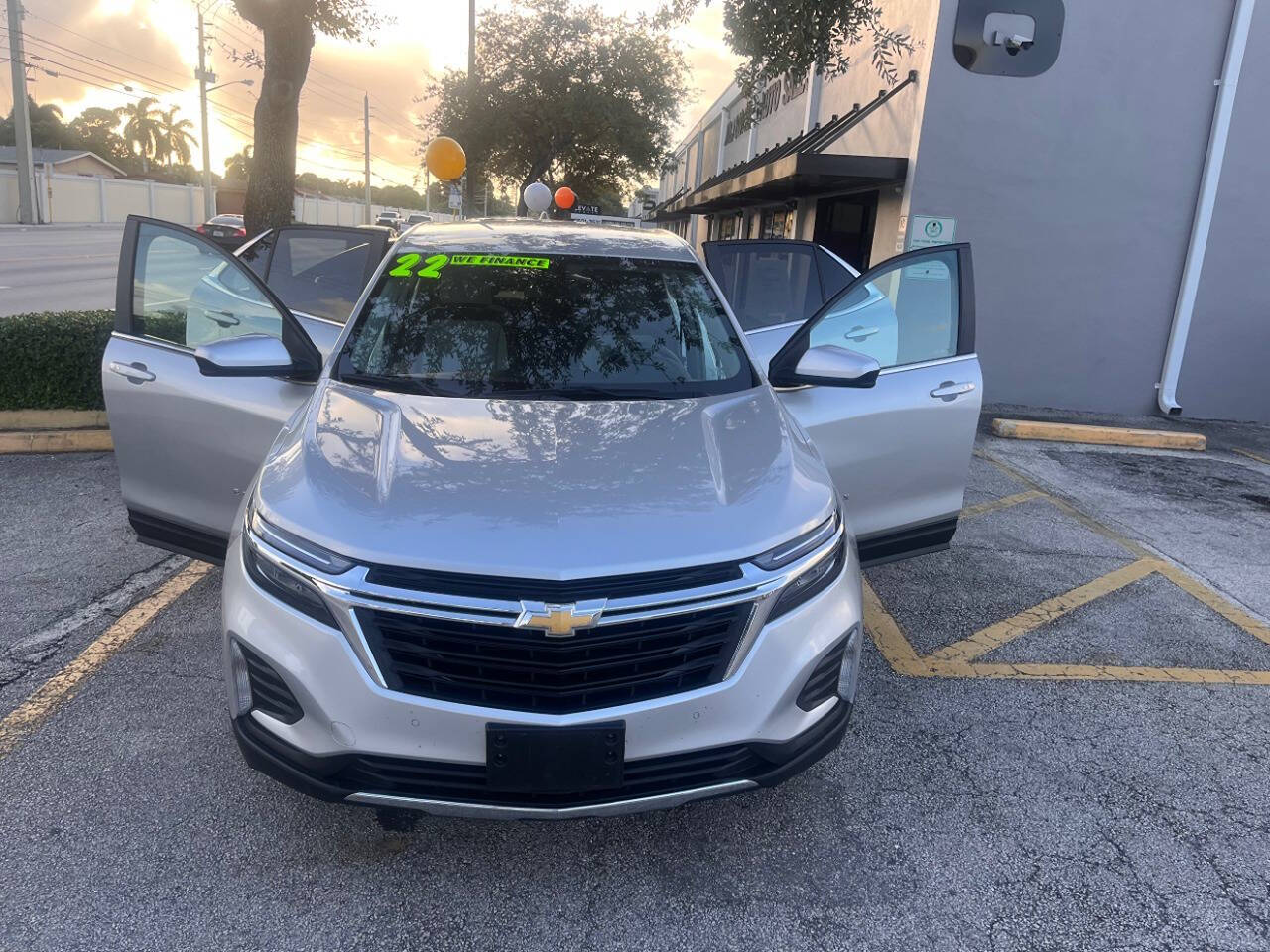 2022 Chevrolet Equinox for sale at M & J UNITED AUTO SALES in LAUDERDALE LAKES, FL