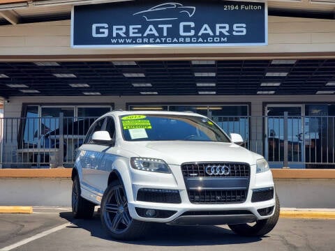 2015 Audi Q7 for sale at Great Cars in Sacramento CA