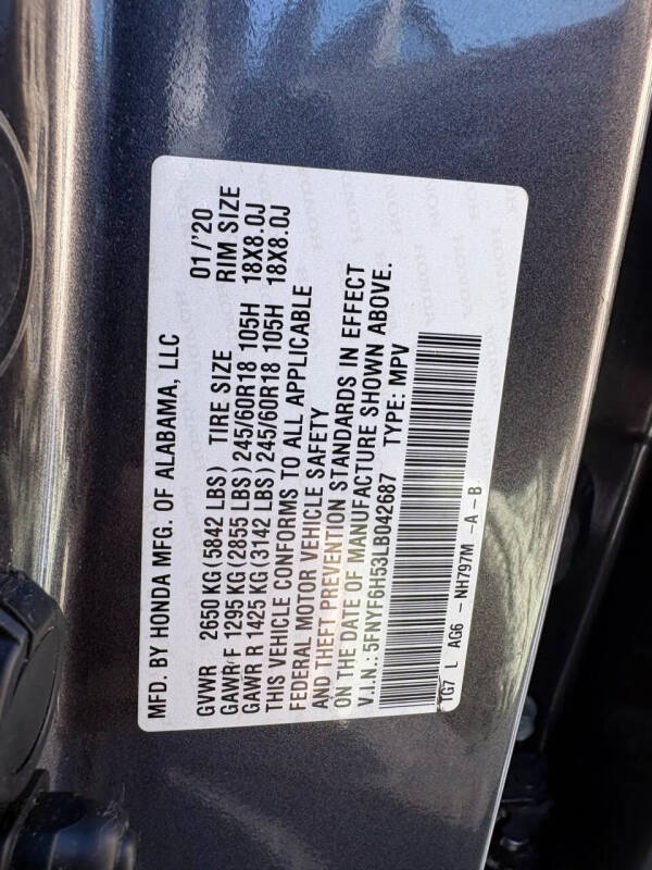 2020 Honda Pilot EX-L