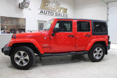 2017 Jeep Wrangler Unlimited for sale at Elite Auto Sales in Ammon ID