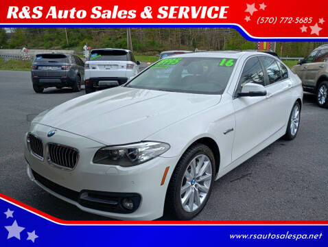 2016 BMW 5 Series for sale at R&S Auto Sales & SERVICE in Linden PA