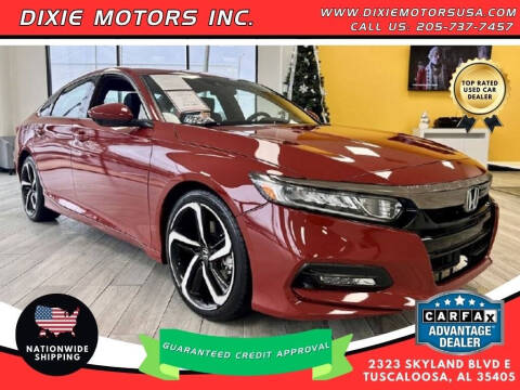 2019 Honda Accord for sale at Dixie Motors Inc. in Tuscaloosa AL