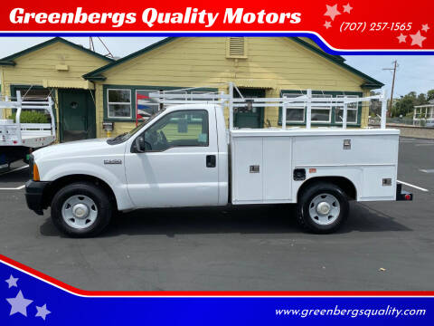2005 Ford F-250 Super Duty for sale at Greenbergs Quality Motors in Napa CA