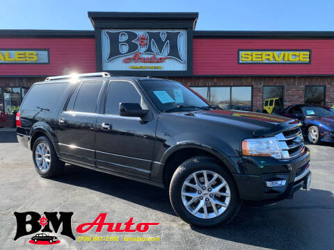 2015 Ford Expedition EL for sale at B & M Auto Sales Inc. in Oak Forest IL