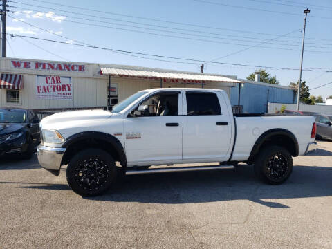 2016 RAM 2500 for sale at CAR FACTORY N in Oklahoma City OK