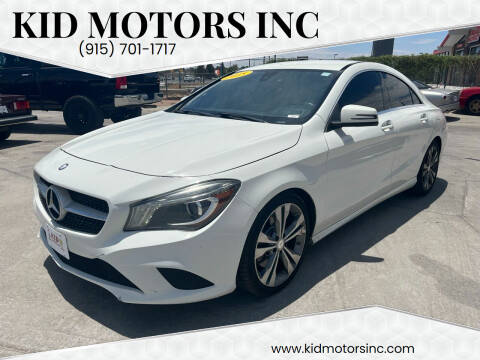 2015 Mercedes-Benz CLA for sale at Kid Motors Inc in El Paso TX