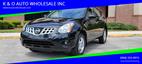 2010 Nissan Rogue for sale at K & O AUTO WHOLESALE INC in Jacksonville FL