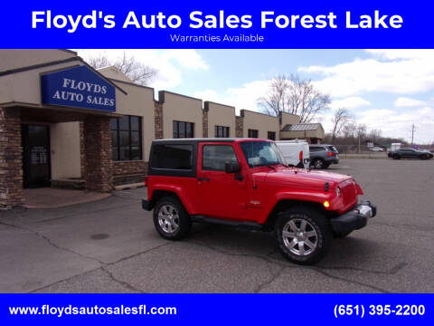 2015 Jeep Wrangler for sale at Floyd's Auto Sales Forest Lake in Forest Lake MN