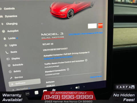 2022 Tesla Model 3 Performance