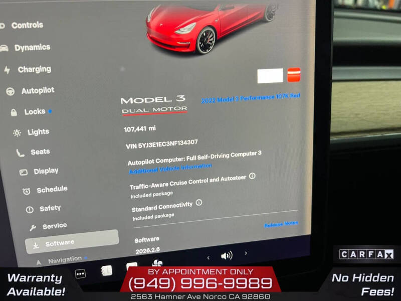 2022 Tesla Model 3 Performance