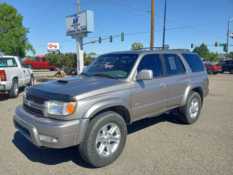 2002 Toyota 4Runner for sale at BB Wholesale Auto in Fruitland ID