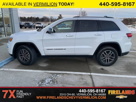 2022 Jeep Grand Cherokee WK for sale at Firelands Chevrolet of Vermillion in Vermilion OH