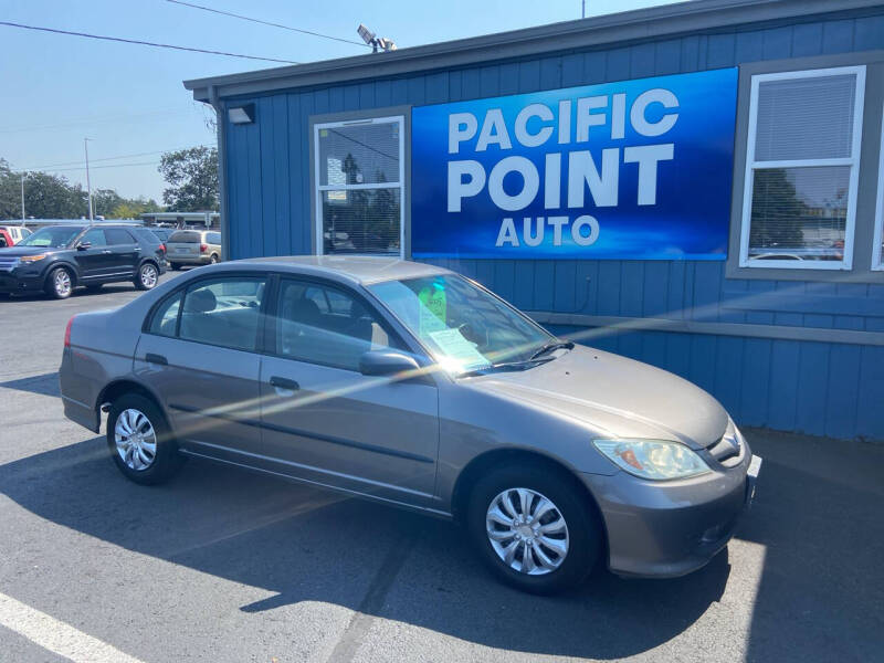 2005 Honda Civic for sale at Pacific Point Auto Sales in Lakewood WA